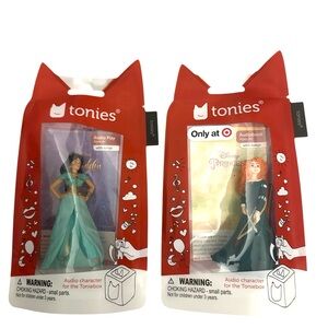 Tonies Disney Audio Play characters Princess jasmine and Merida